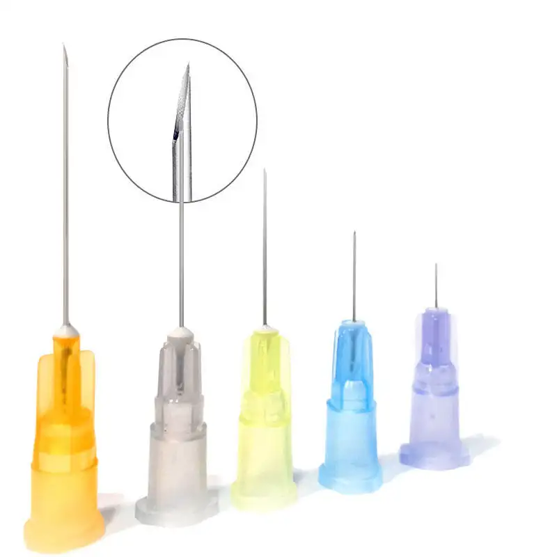 Disposable Medical Sterile Hypodermic Needle Medical Beauty Syringe Sterile Injector Micro Hypodermic Needle