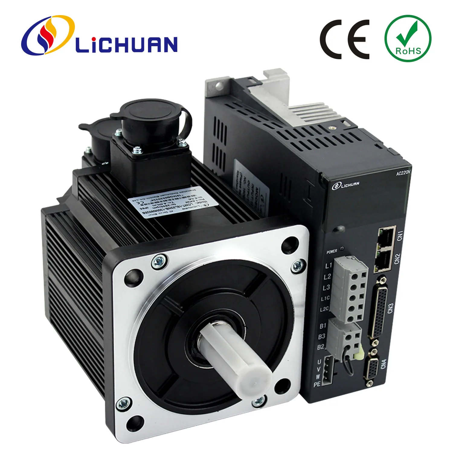 Lichuan A6 1000 ~ 3800 Вт комплект контроллера серводвигателя 220 В 4 13 5 А 1000/1500/2000/2500 об/мин