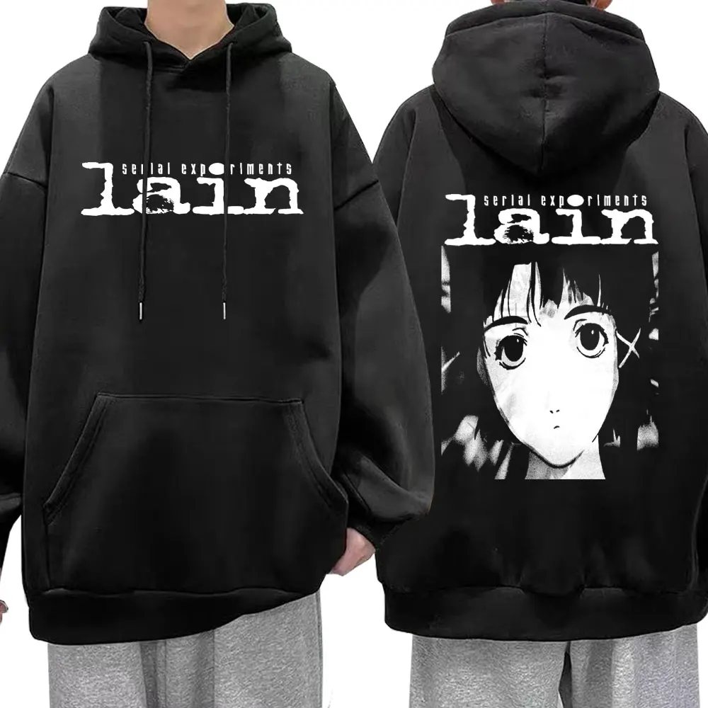

Японская толстовка с аниме серийные эксперименты ивакура манга для девушек научная фантастика винтажная толстовка мужская уличная одежда ...