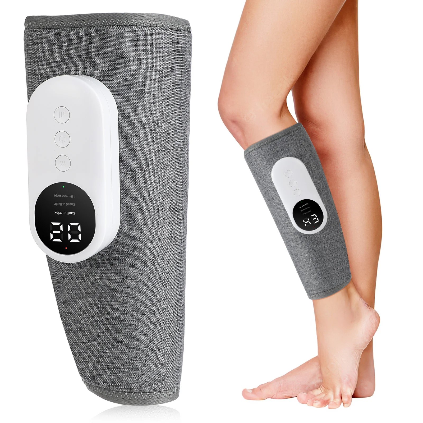 

Foot Calves Massager Leg For Athletes Machine Half Wrap Pedicure (feet) Legs Cloth Calf Massagers Electric