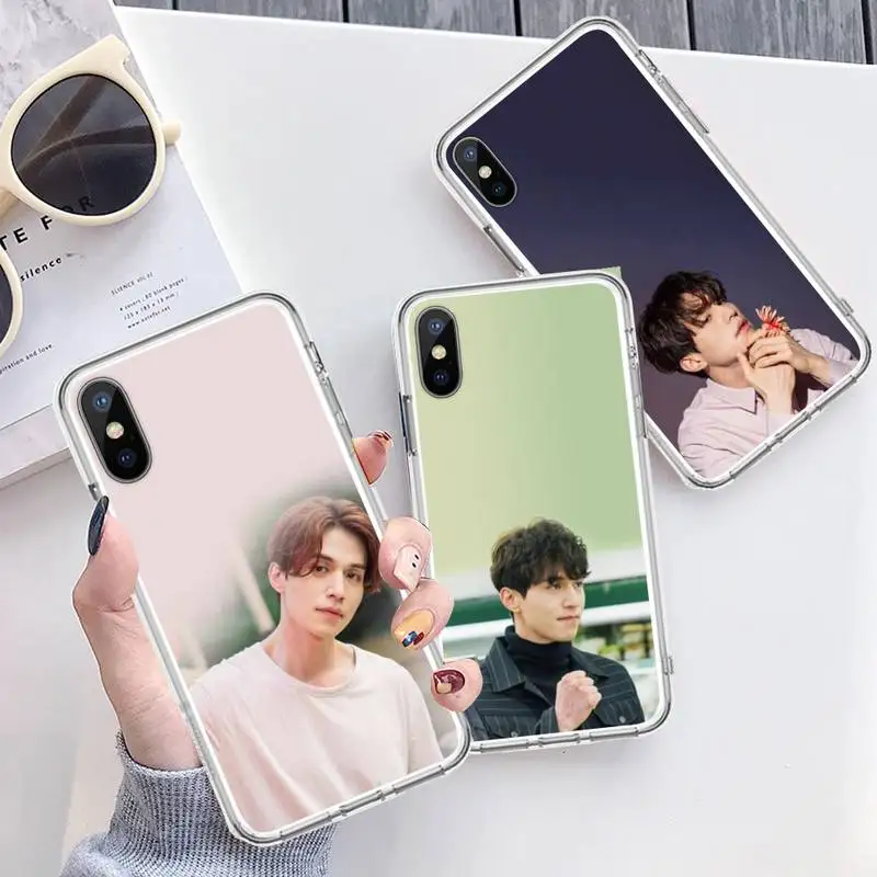 

Korean actors Lee Dong Wook Phone Case Transparent soft For iphone 12 11 13 7 8 6 s plus x xs xr pro max mini