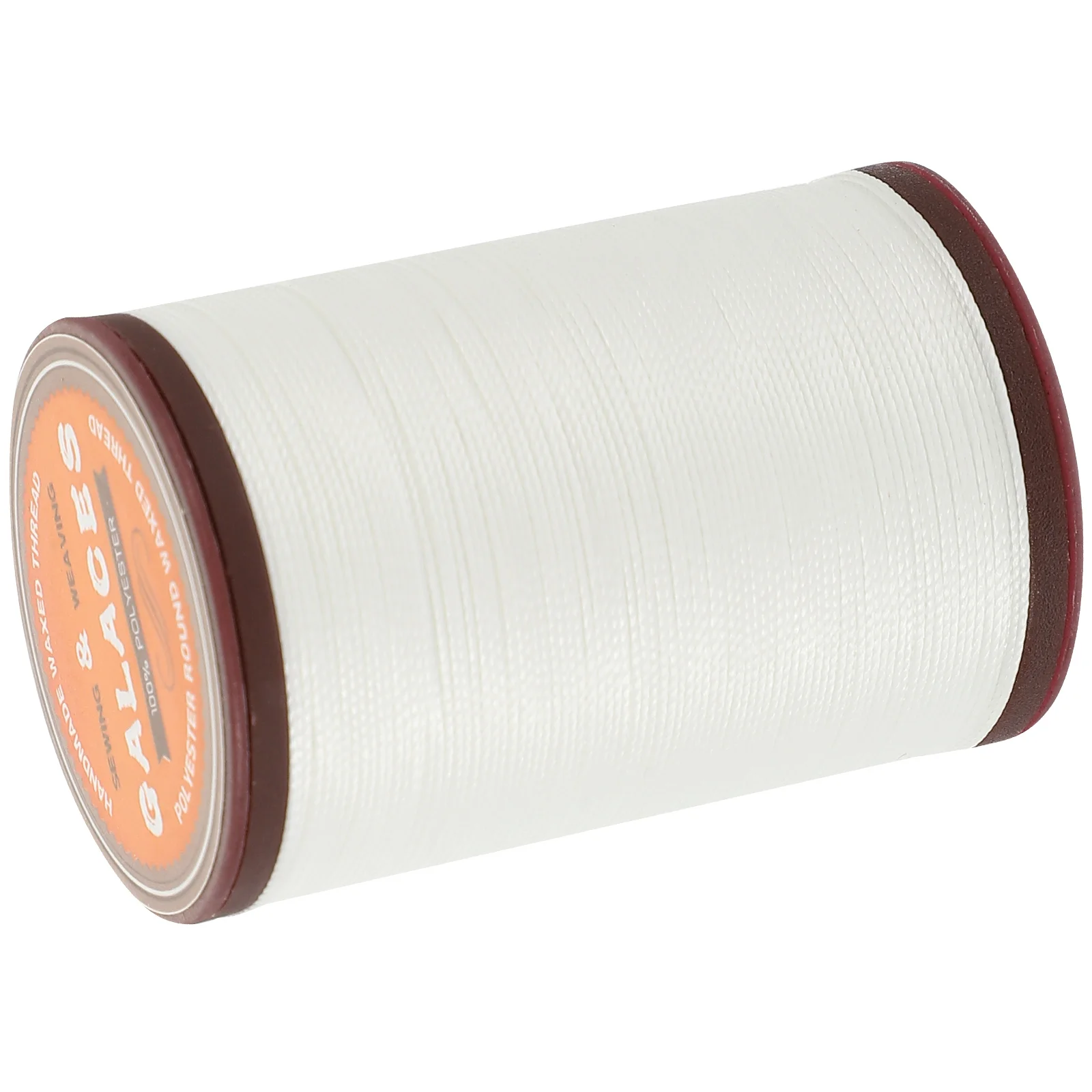 

Waxed Thread- 0.45mm Sewing Waxed Thread Hand- Stitched Round Wax Thread Cord for DIY Hand Sewing Craft, 80 Meters ( White )