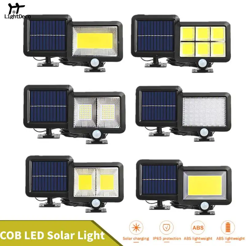 

LED Solar Powered Wall Light Outdoor Waterproof PIR Motion Sensor Lighting Park Courtyard Fence Street Garden Decoration Lamp