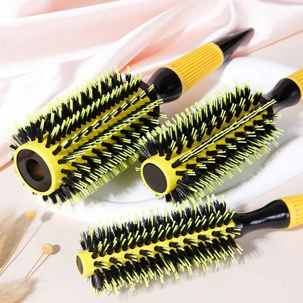 Расческа для вьющихся волос из щетины свиной