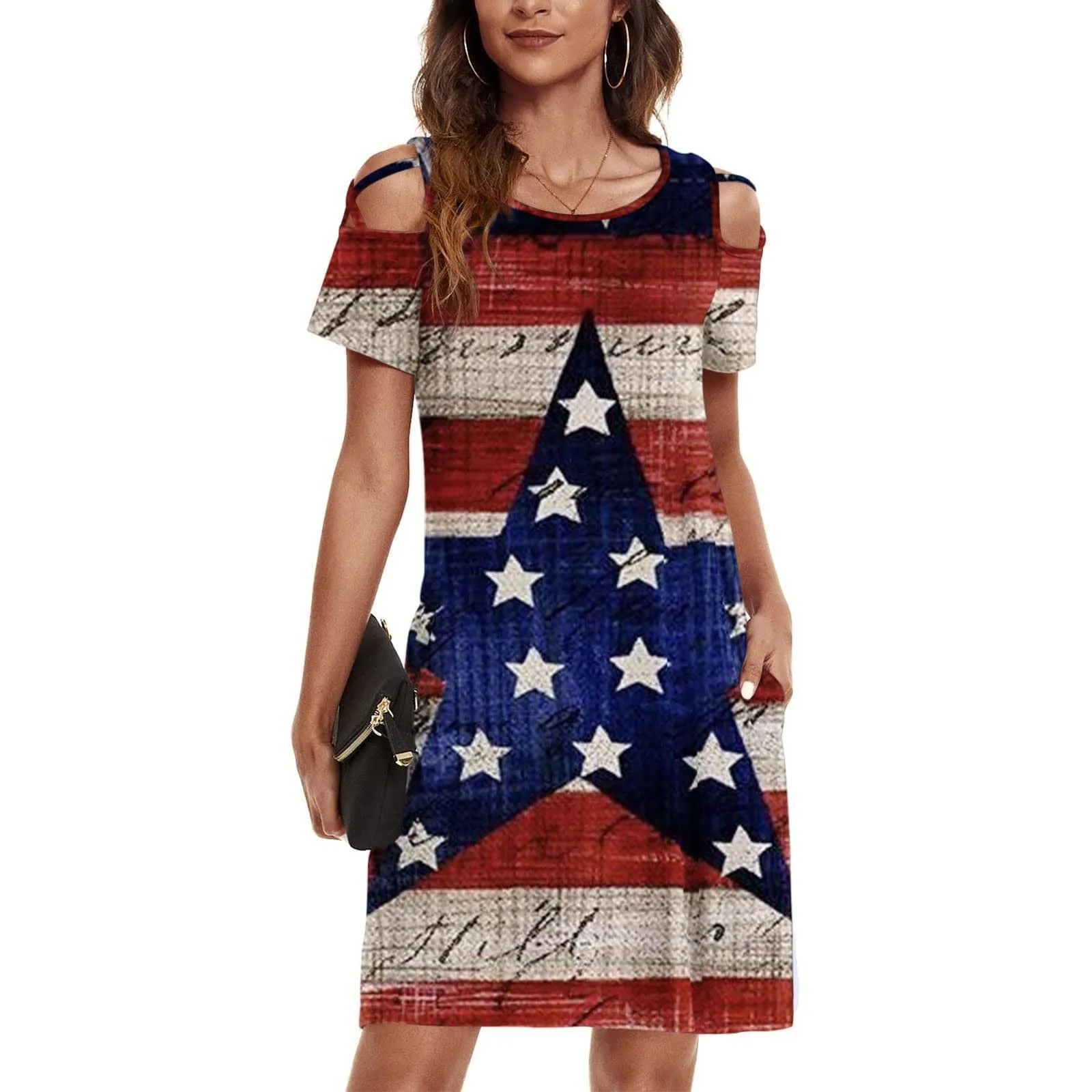 

Женское Платье-корсет без бретелек, с коротким рукавом