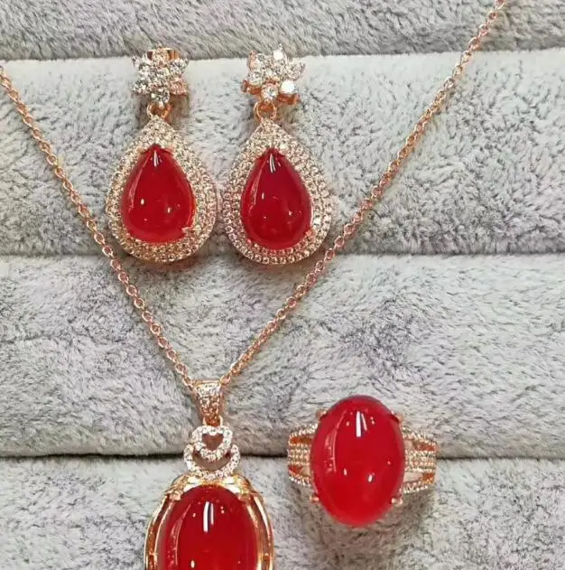 S925 Серебряное розовое синее зеленое желтое кольцо из халцедона агата и нефрита
