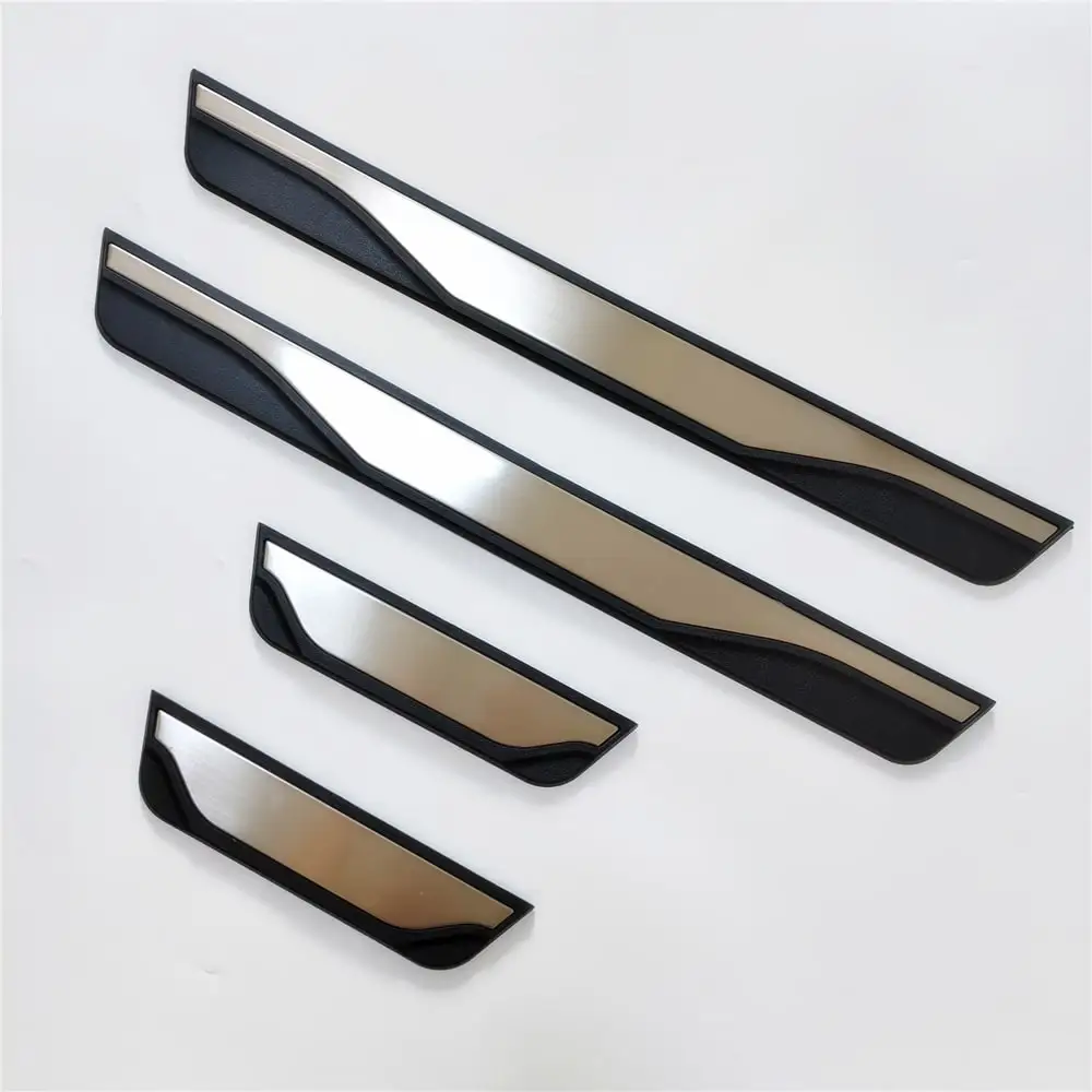 

For Dacia Renault Duster 2010-2020 2022 Auto Scuff Plate Entry Guards Door Sill Exterior Welcome Pedal Bar Trims Car Accessories
