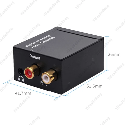 Цифровой аудио декодер Toslink Coaxial SPDIF