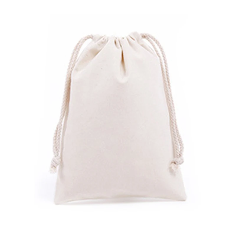 Хлопковые мешки на шнурке