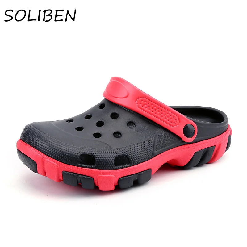 

Sandals Slippers for Men Summer Outdoor Vacation Shoes Man Clogs Slippers Garden Shoes Casual Beach Sandals Flip Flops