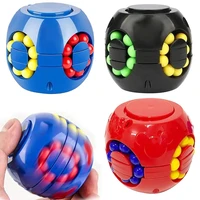 cube puzzle toys rotating magic bean bead colored educational fingertip sensory stress relief for teens kids adults hand games
