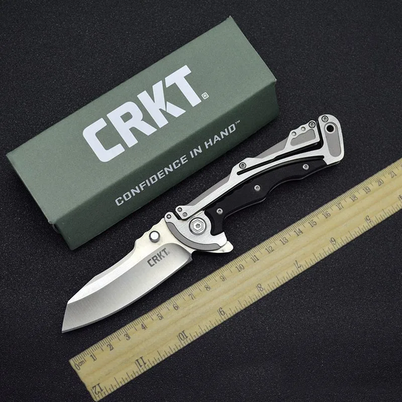 

CRKT 5190 Folding Knife Outdoor Camping Portable Self-Defense a Folding Knife High Hardness Sharp Knife Wilderness Survival Knif