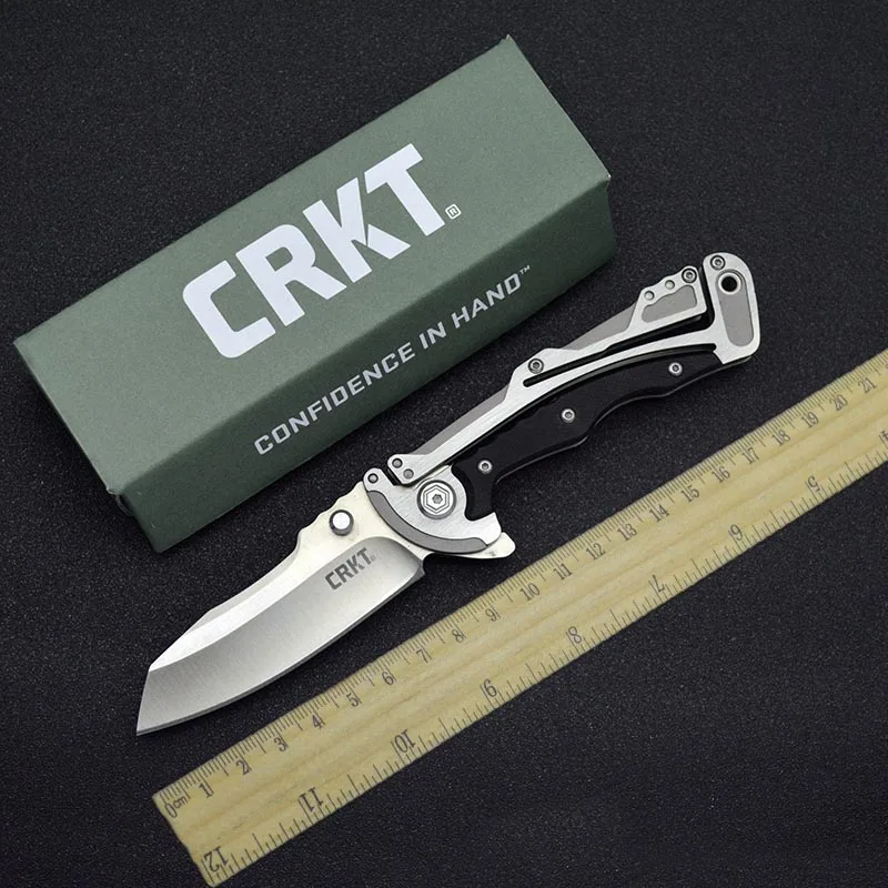 

Складной нож CRKT 5190, походный портативный складной нож для самообороны, высокопрочный острый нож, нож для выживания в дикой природе