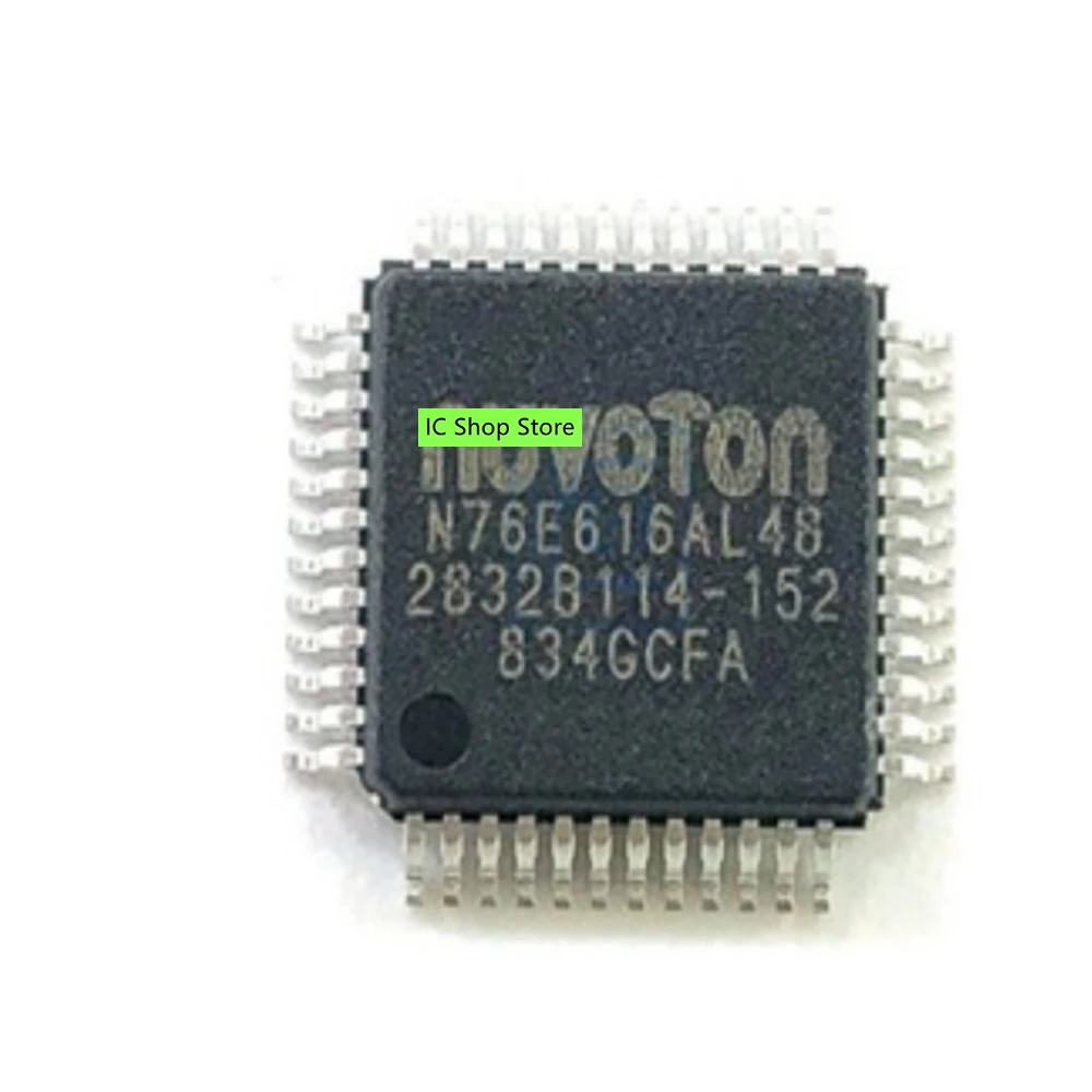 

5pcs/lot N76E616AL48 LQFP48 100% Original Brand New