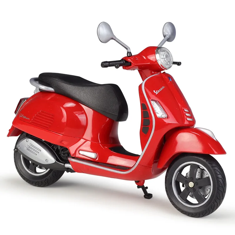 Модель мотоцикла WELLY 1:12 Vespa GTS Super 2020 Motogp сувенирная игрушка коллекционная