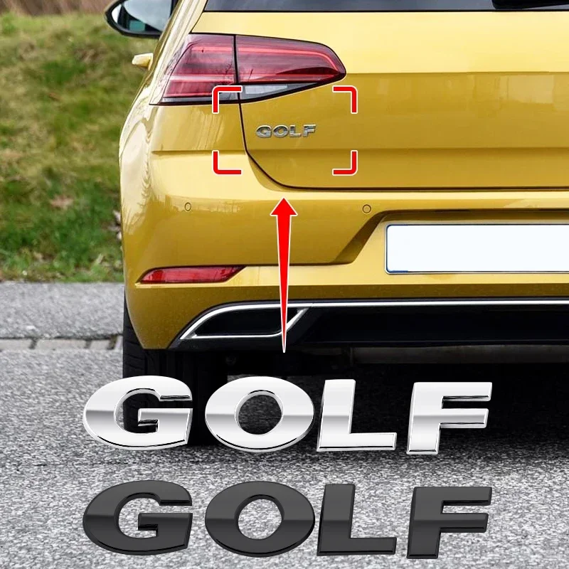 1 шт., Черная/Серебристая хромированная наклейка из АБС-пластика ...