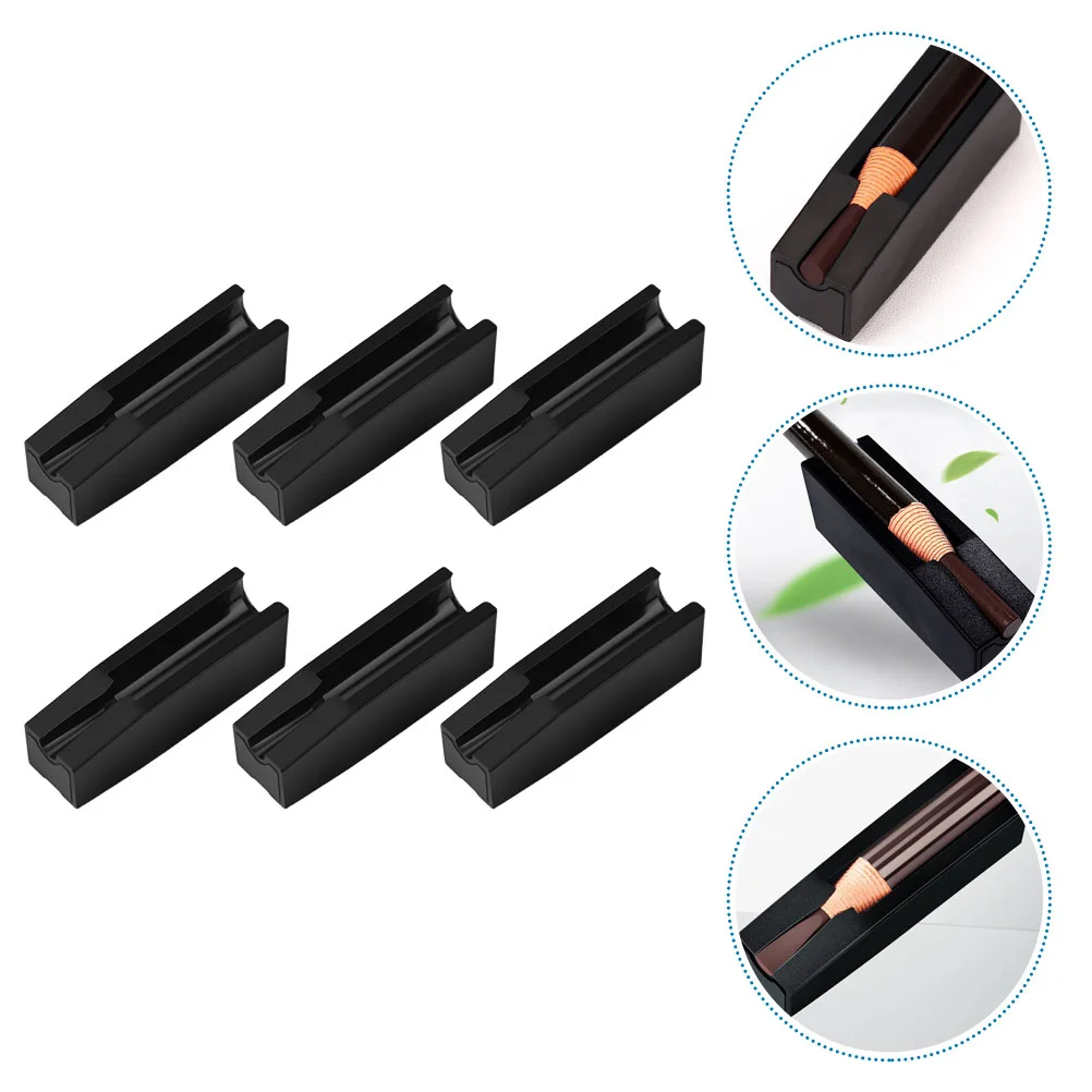 

6pcs Practical Sharpener Slot for Pencil Creative Pencil Cutter Aid