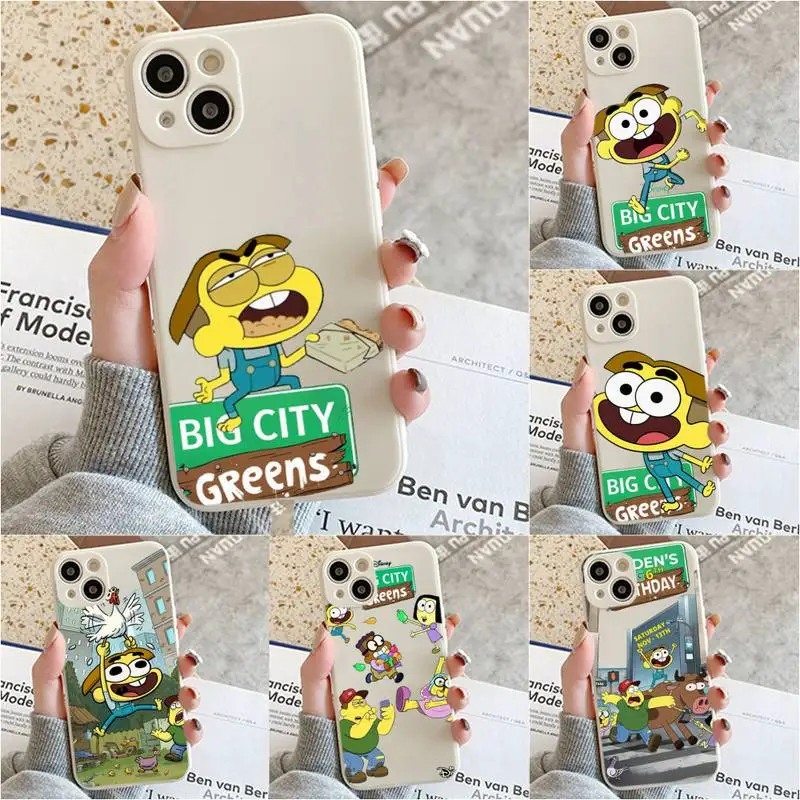 

Disney Big City Greens Phone Case For Iphone 7 8 Plus X Xr Xs 11 12 13 Se2020 Mini Mobile Iphones 14 Pro Max Case