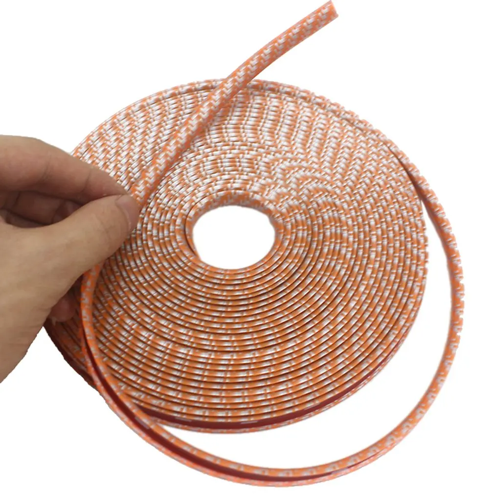 

Carbon fiber Tire Rim Decorative Strip Reduce Scraping Protective Guard Tape Wheel Rim Trims Anti-Collision Ring