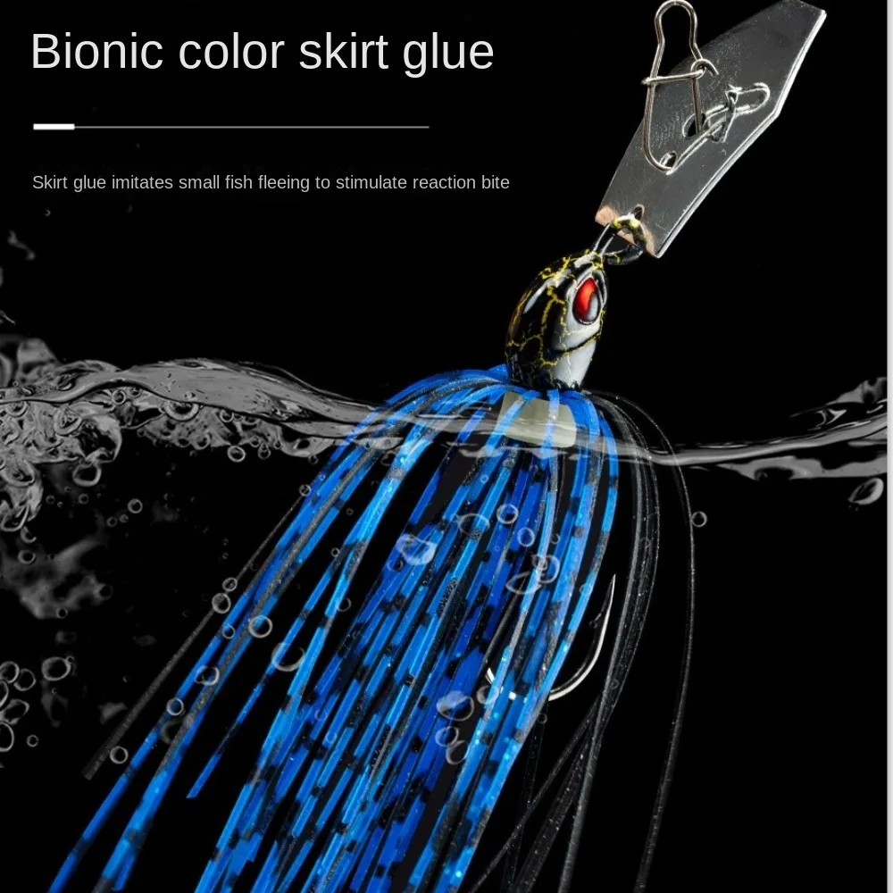 2024 приманка для ловли окуня и щуки борода рыбной 7 г спиннинга с кисточкой морской