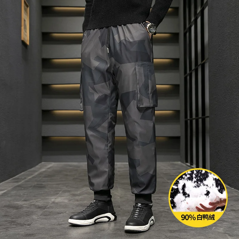 Зимние теплые мужские камуфляжные