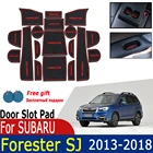 коврик придверный придверный коврик коврик для телеф в авто Резиновый противоскользящий коврик для Subaru Forester SG SH SJ SK 2018 2017 2016 2015 2014 2013