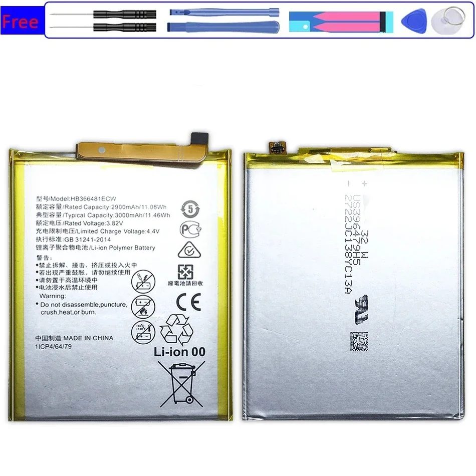 Battery For Huawei Honor 7X 8 8A 8S 8C 8X 9 9i 10 10i 20 20i Pro Lite STF-L09 STF-AL10/Mate X RS G7 G8 G8X G9 G10 Plus