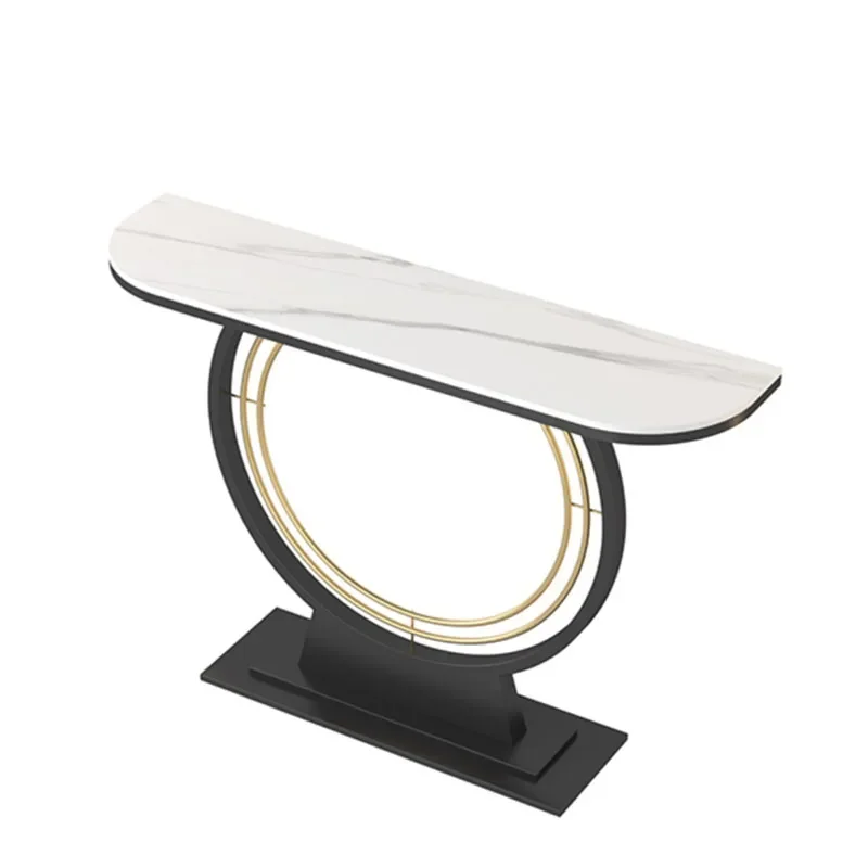 Ультраузкий современный стол-консоль роскошный минималистичный домашний