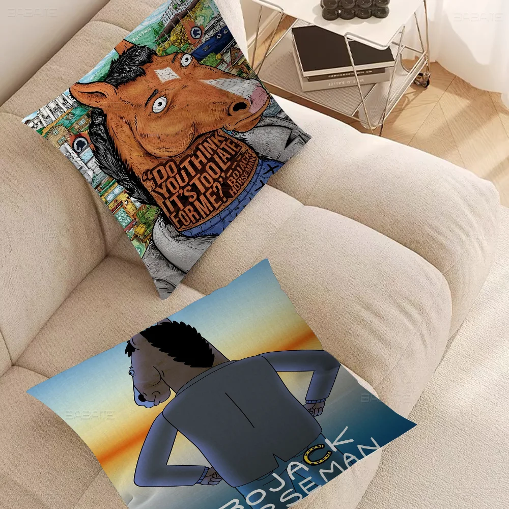 B-BoJackes Забавный H-Horsemans Classic 45*45 см наволочка Декор домашняя для дивана подушка