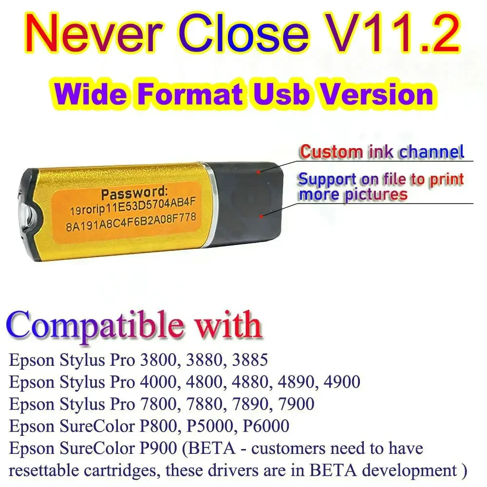 Фото L18050 V11 Dtf Usb ET8550 Rip Программное обеспечение для Epson L8050 Rip Dongle 11-код 11,2 Dtf Комплект применения Принтер L1800 Программа Dtf №3