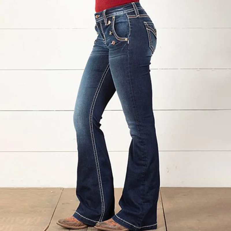 

2023 Jeans Woman Y2k Wide Leg Pants High Waist Mom Jeans Korean Fashion Denim Trousers Blue Jean Pantalon Large Femme