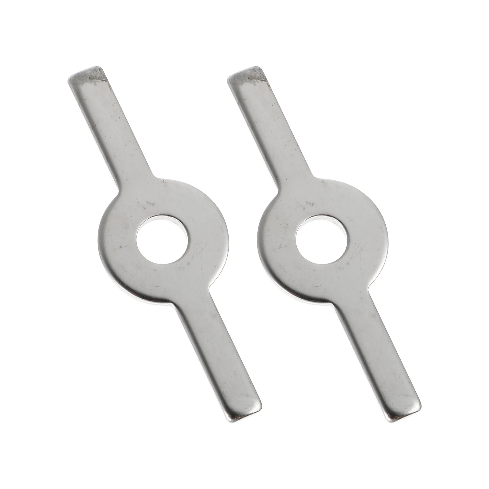 

1 Set of 2pcs Stainless Steel Household Meat Grinder Supplies (Silver)