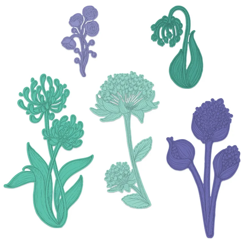 Новинка 2022 набор прозрачных штампов с будильником и металлическими вырубными