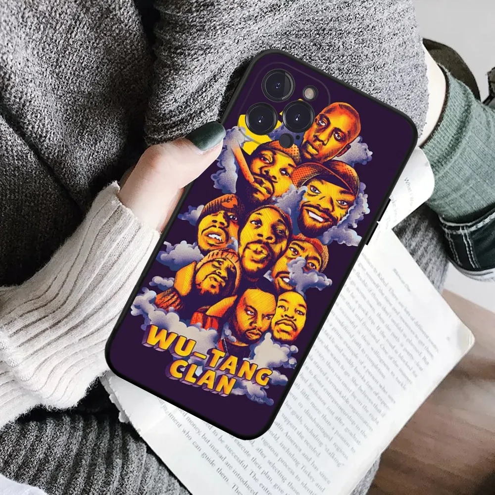 Hip-Hop Band W-Wu-Tang Phone Case For IPhone 16 15 8 7 6 6S Plus X SE XR XS 14 11 12 13 Mini Pro Max Mobile