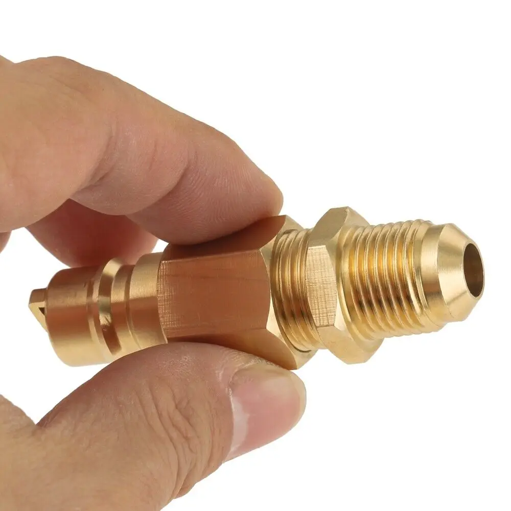 Propane Gas Grill/heaters Hose Brass Quick Connect Plug Adapter Fitting 3/8