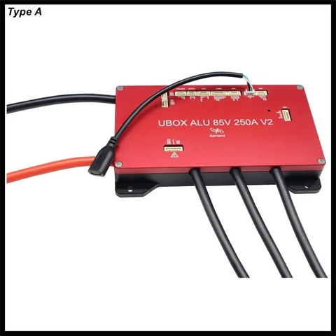 Spintend 85V 250A V2 одиночный алюминиевый контроллер Ubox на базе адаптера АЦП VESC Bluetooth E-wheel V3 для Escooter Ebike Onewheel