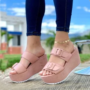 2022 New Women Sandals Soft Stitching Ladies SandalsComfortable  Sandals Women Open Toe Shoes Sandal in Pakistan