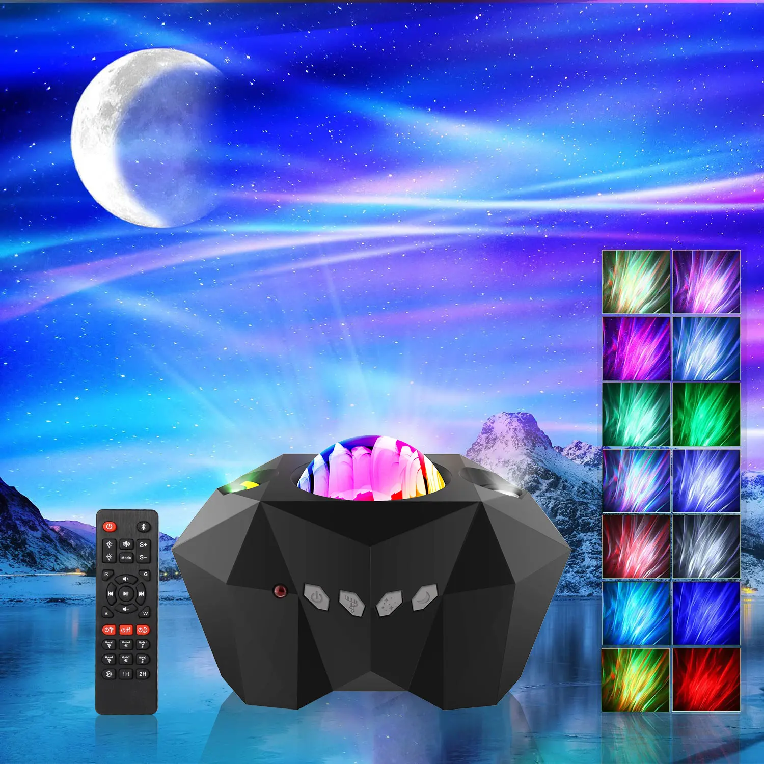 

3 в 1 проектор «Луна»