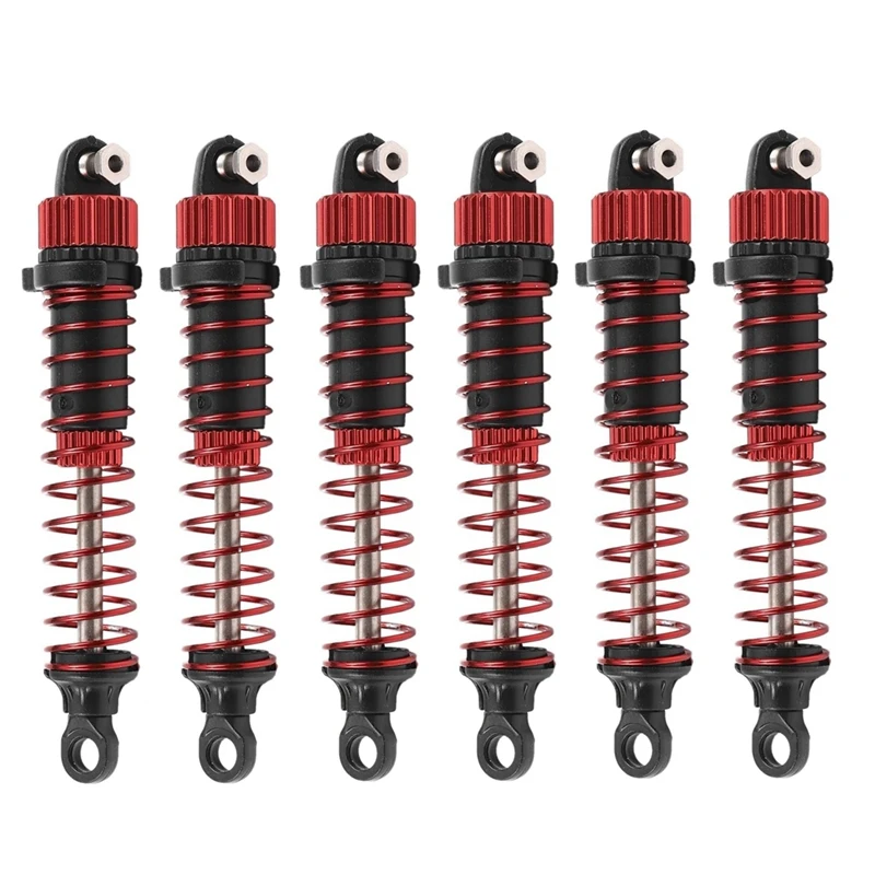 

6Pcs Shock Absorber 55-ZJ03 For Hosim 9125 9155 9156 Xinlehong 9125 9155 9156 1/10 1/12 RC Car Spare Parts