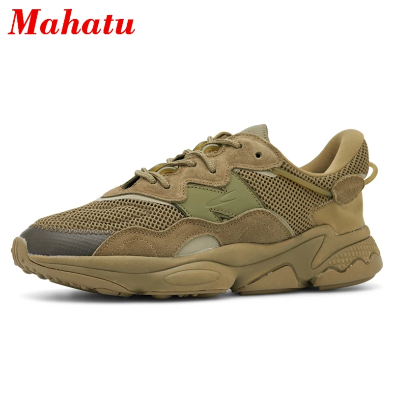 Genuine Lether Sport shoes training Running shoes Breathable Men Women Sneakers tenis masculino sports shoes zapatillas hombre