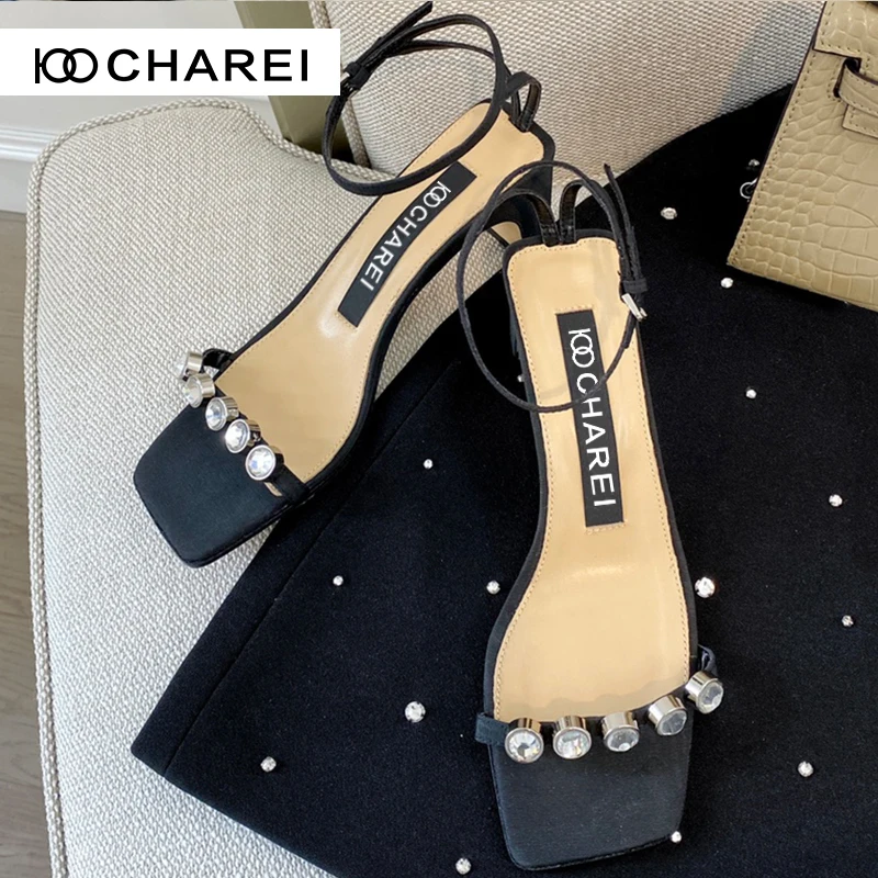 

French counter flat bottom slippers full of personality 2022 summer new the same women's shoes for big high quality,with box