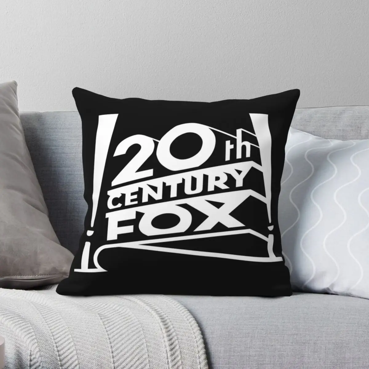 

20th Century Fox Movies Square Pillowcase Polyester Linen Velvet Pattern Zip Decorative Car Cushion Case