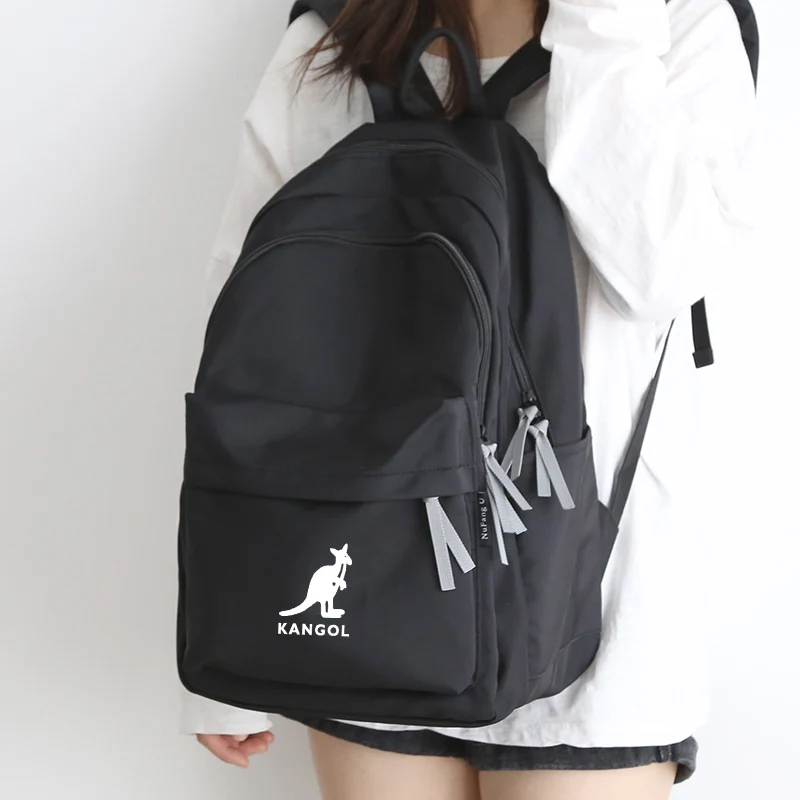 

Kangol Men Backpack Casual School Bags Men Women Fashion Laptop Backpack Big Capacity Travel Nylon High Quality Backpack