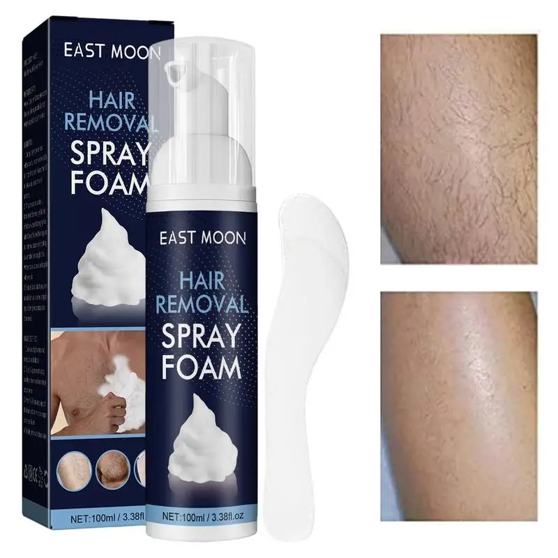 

Hair Removal For Men 100ml Underarms Depilation Cream For Men Effective Men's Grooming Supplies For Leg Chest Facial Underarm