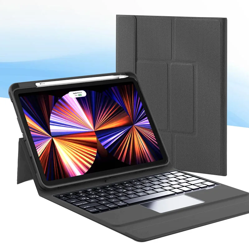 

With Trackpad Keyboard For Apple iPad 2020 Case Built-IN Pen Holder For Funda Ipad 10.9" 12.9" 11" Shell Flip Protection Cover