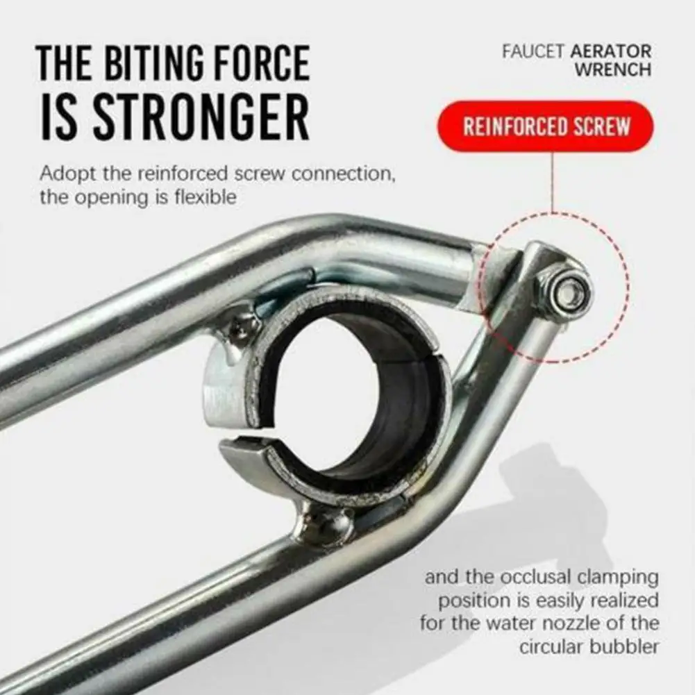 

Aerator Wrenchs Repair Unscrew Wash Basin Fliter Faucet Nozzle Bubbler Bottom Plier Tap Wrench Kitchen Faucet Spout Removal Tool