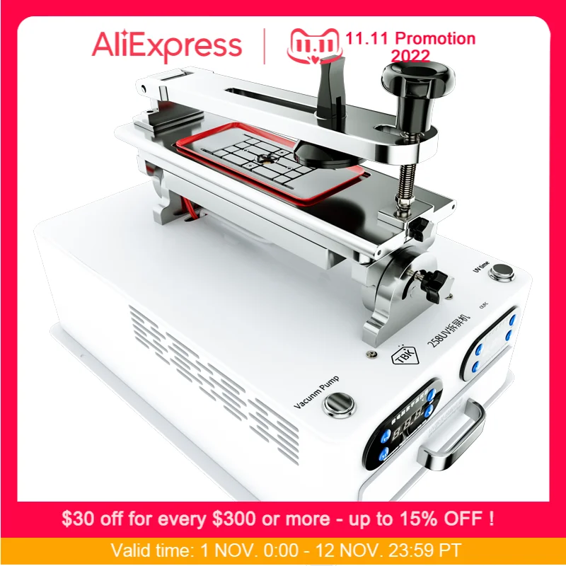 

Multi-Function 5in1 LCD Screen Frame Separator Machine LY-TBK-258UV for Mobile OCA Glue Remove Equipment with Built-in UV Curing