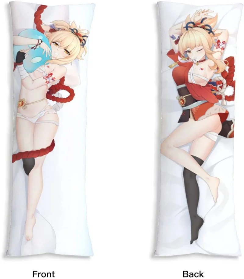 

Game Genshin Impact Yoimiya Body Pillow Case Hugging Body Prop