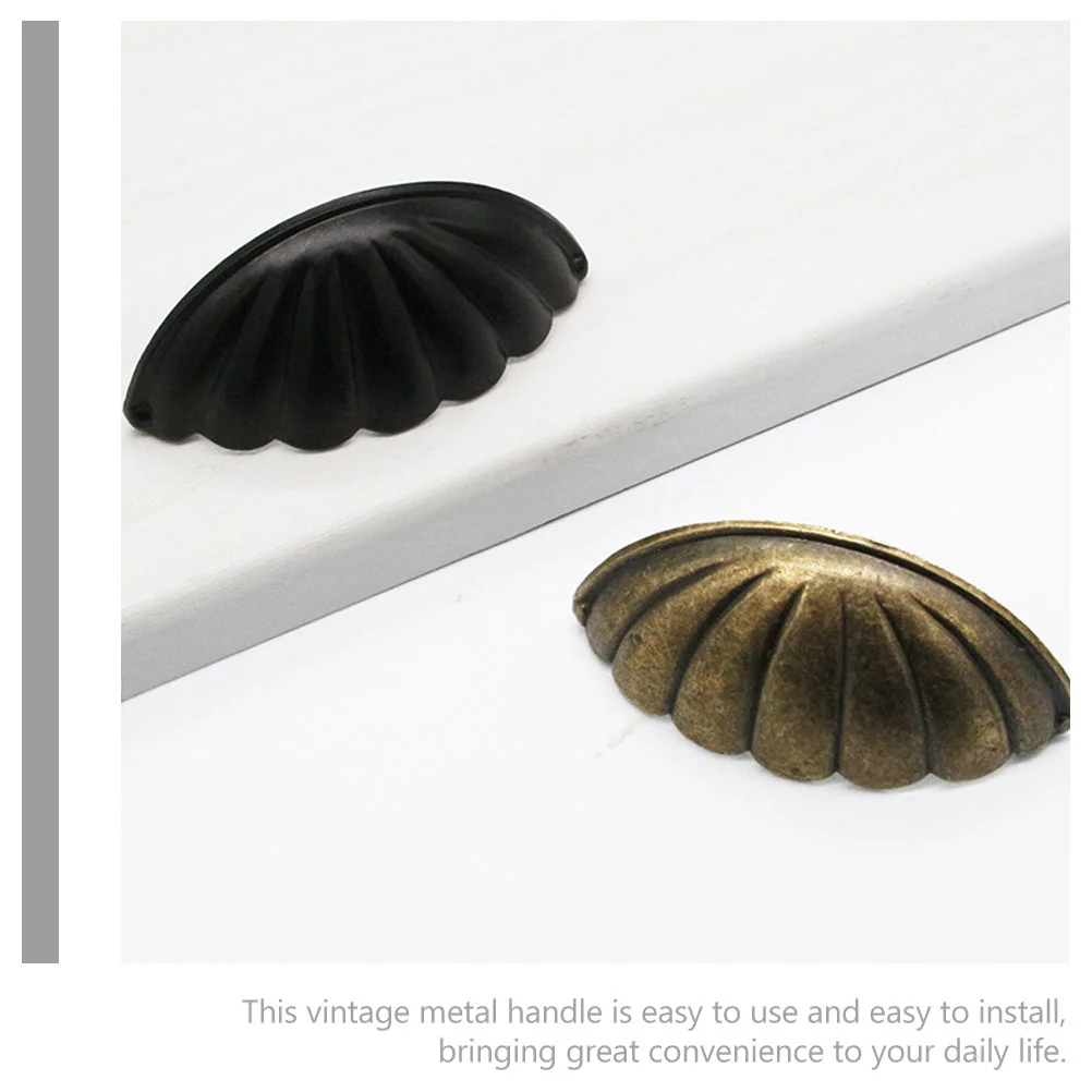 4 шт. ручки корпуса для шкафов винтажные ящика дверные из сплава кухонная мебель