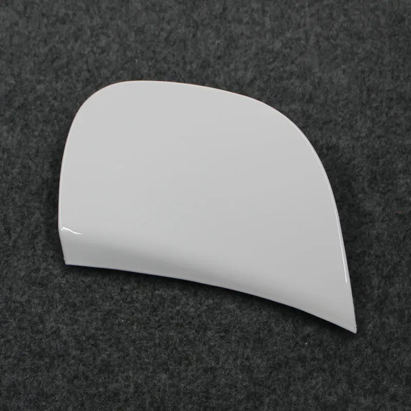 

For Octavia 2010-2014 Rear bumper trailer cover Towing hook cover decorate white